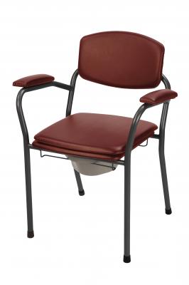 *Vaste toiletstoel "Eco" met ergonomische emmer