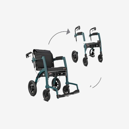 [VK-MOB-051] *Rollz Motion 2 in 1 rollator en rolstoel